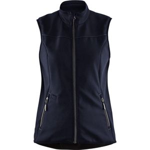 Blaklader 3851 Dames Softshell Bodywarmer Donkerblauw/Zwart