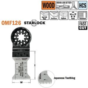 CMT Starlock multitool HCS Japanse vertanding, 35 mm. (5 stuks)