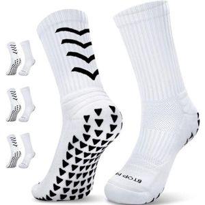 Antislip Voetbalsokken voor Dames en Heren - Ademend, Comfy & Duurzaam voor Sporten