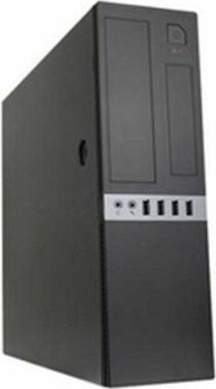 CoolBox COO-PCT450S-BZ computerbehuizing Laag Profiel (Slimline) Zwart 300 W