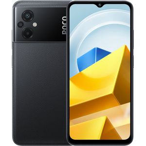 POCO M5 - Mobiele Telefoon - Zwart - 4GB RAM - 128GB Opslag - 50 MP Camera