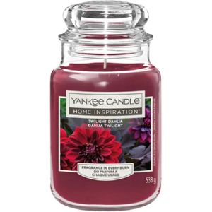 Yankee Candle - Home Inspiration - Large Jar Candle - Twilight Dahlia - 538 g