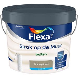 Flexa - Strak op de Muur Buiten Muurverf Zijdemat - Grungy Roots - Mengverf - 2.5 Liter