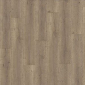 laminaat Henegouwen 24,4 x 126,1 cm Eiken bruin/grijs