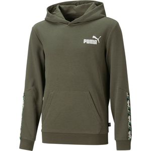 PUMA Ess Tape Camo Hoody kindersweatshirt groen 673235