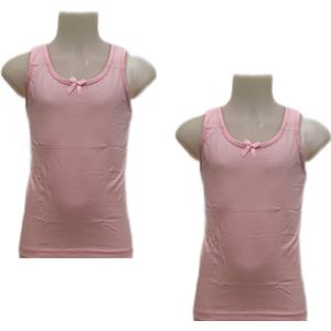 Embrator Meisjes Hemdjes 2-stuks lichtroze maat 128/134