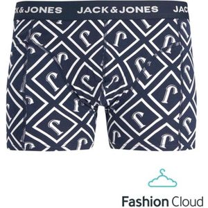 Jack & Jones Organic Trunks 2 Pack | Navy | Maat: M