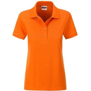 James and Nicholson Vrouwen/dames Basic Polo (Oranje)