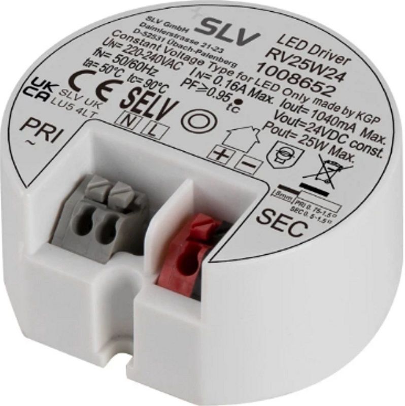 SLV LED voeding 15W 24V (1008652)