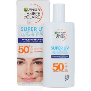 Garnier Ambre Solaire Sensitive Advanced Face Sun Fluid SPF50+ - 40 ml