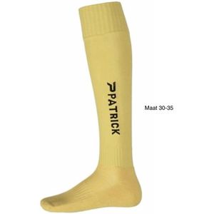 Voetbalsokken Patrick, oker Geel, Maat 30-35