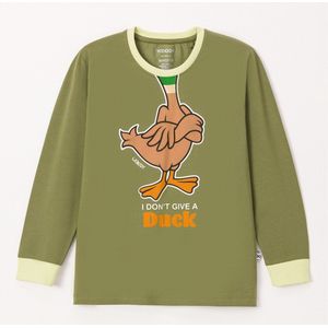 Pyjama jongens woody uni duck