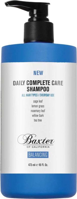 Baxter of California - Daily Complete Care Shampoo - 473 ml - Silicone Vrij