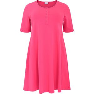 YOEK - Dames Jurk - A-lijn - Met Knopen
