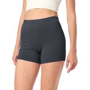 Merry Style MS-MS10-283-LE Dames Leggings - Sport - Vrijetijdsbroek - Kort - Viscose - Sporbroek - Yogabroek - Grafiet - XS