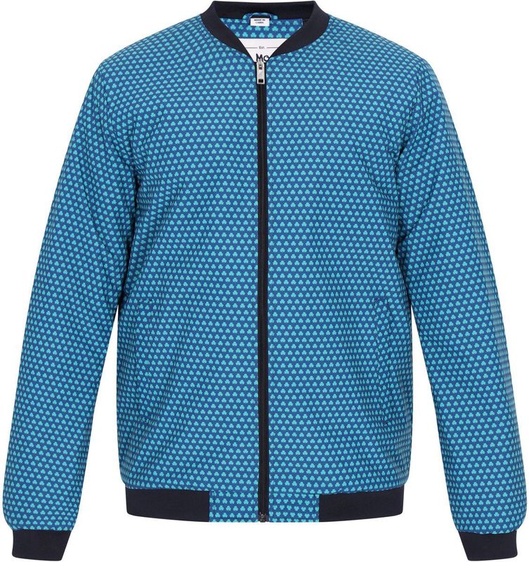 MO - Tussenjas - Azuur - Bomberjack - Licht Gevoerd