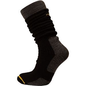 ProJob 9092 WOLLEN SOKKEN, HOOG 649092 - Zwart/Grijs - 36-39