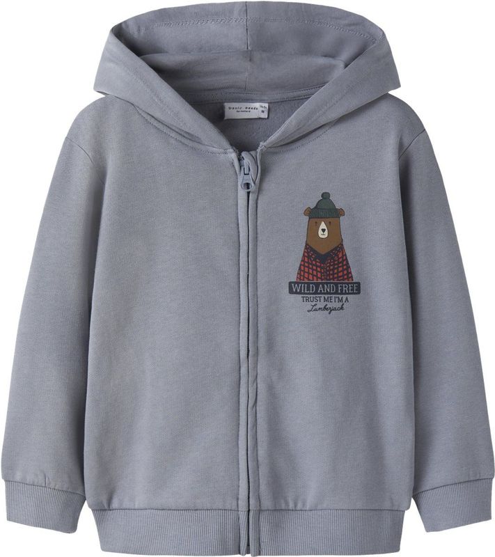 NAME IT - NMMVOLTINUS NREG - Vest - Wit - Jongens