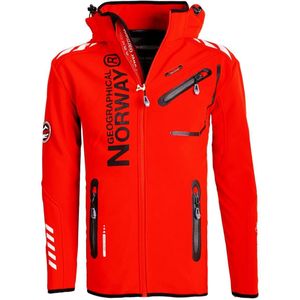 Geographical Norway Softshell Jas Heren Rood Royaute - S