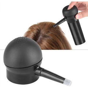 Haarverzorging voor dunner wordend haar - Haarvezelspray applicator - Haarverdikkingsspray applicator - Haarverdikkingstool - Voor mannen en vrouwen met dunner wordend haar, haar bedekken en stylen - Zwart