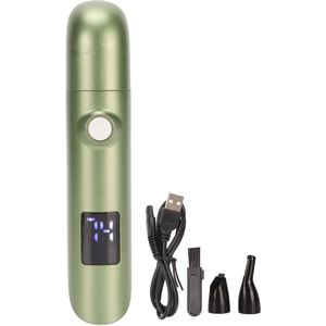 3 in 1 Elektrische Neus- en Wenkbrauwtrimmer - Professionele Oplaadbare Tondeuse voor Neus- en Orenhaar Verwijdering