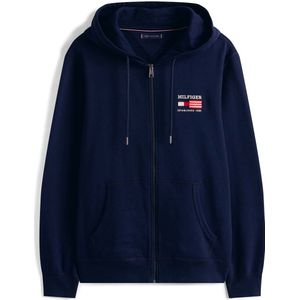 Tommy Hilfiger - American Sweatshirt - Desert Sky - Volwassen - Met Rits
