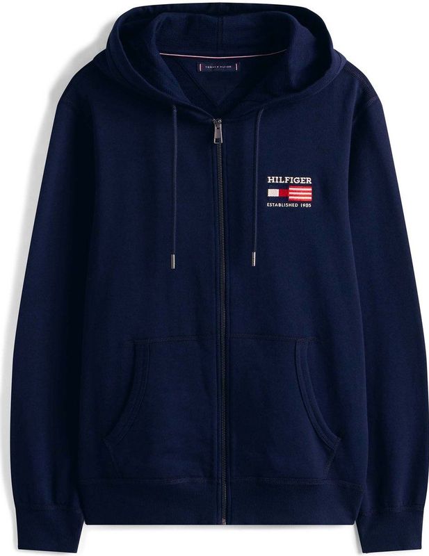 Tommy Hilfiger - American Sweatshirt - Desert Sky - Volwassen - Met Rits