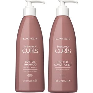 L'ANZA Healing Curls Butter Duo Set - 2x236ml