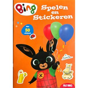 Bing - Spelen en stickeren - Met 50 stickers - Stickerboek 3 jaar - Stickerboek 4 jaar