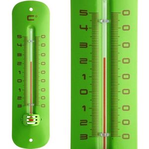 TFA Dostmann Thermometer - Binnen & Buiten - metaal groen