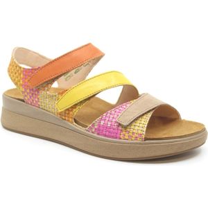 Think! - Meggie 3000585-9050 - Sandaal - Geel Orange Combi - Leer