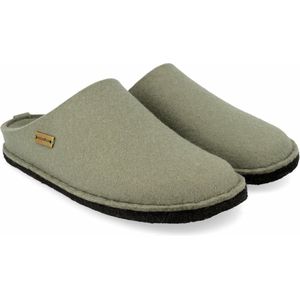 Haflinger Flair Soft Pantoffels kleur Kiwi - Maat 38 - 100% wolvilt