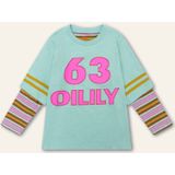 Oilily - Tjeer l.sl. T-shirt - Blauw - 104/4yr