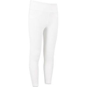 Kentucky Horsewear - Rijbroek Miami – Meisjes – Rijlegging met Knee Grip – Wit – Maat 120 – Ademend & Elastisch