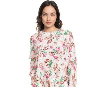 Roxy - Currentmoodcrew - Sweatshirt - Lange Mouwen - Relaxed Fit - Polyester Elastaan Mix