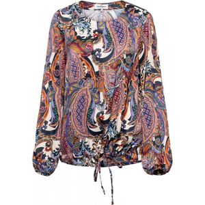 &Co Women blouse Alexandra Paisley - Mauve