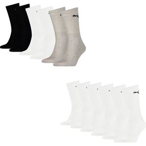 SOKKEN 12 PAAR Puma Sokken Cush Crew Sportsokken Tennissokken Unisex