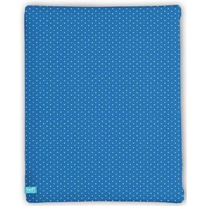 LIEF! Kinderhoeslaken Blue Star - 40x80 cm - Blauw