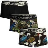 Muchachomalo - Boxershorts - Zwart - Katoen - 3 Pack