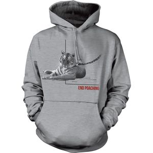 Hoodie End Poaching Tiger Hoodie S