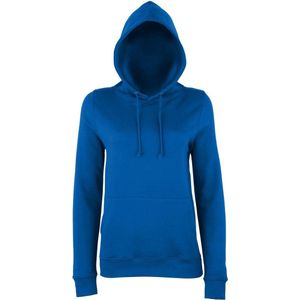 Awdis Gewoon Hoods Vrouwen/dames Girlie College Pullover Hoodie (Koningsblauw)