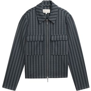 Tom Tailor - Damesblazer - Navy Check - 36552