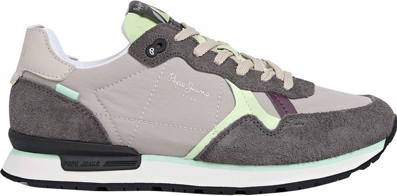 Pepe Jeans - Brit Air - Sneakers - Retro - Tweekleurige EVA-middenzool