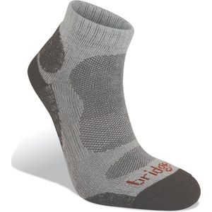 Bridgedale Heren Wandelsokken Sneaker Bamboo Grijs