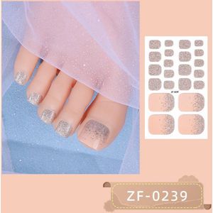 Prachtige nieuwe design NagelStickers met nagelvijlen/ 1 vel , 22 tips/ Manicure Nagel stickers / Nail stickers