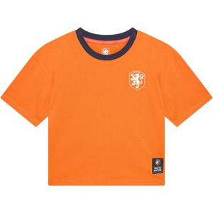 Nederlands Elftal - Crop T-shirt - Oranje - KNVB - Dames