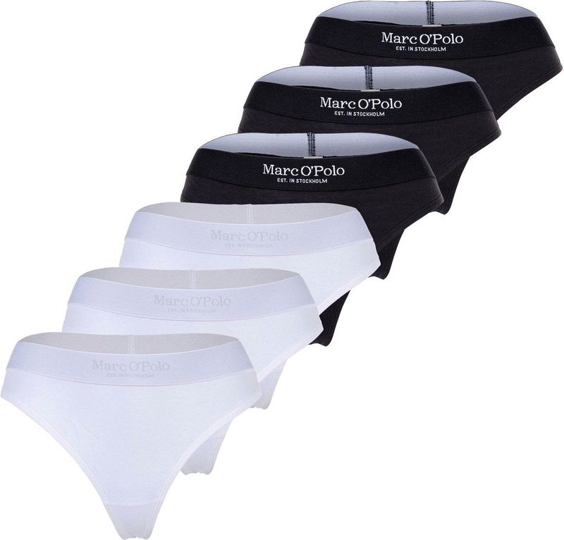 Marc O Polo - String Set - 6 Stuks - Biologisch Katoen