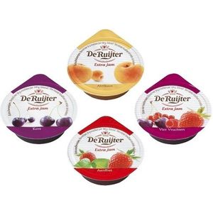 De Ruijter Jam Assortiment 50% - Broodbeleg - 200x 15gr