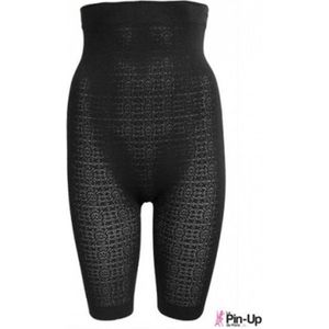 Anti Cellulite Hoge kanten afslankbroek- Pin Up de Paris - XL - Zwart