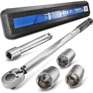 Momentsleutel Auto - Draaimomentsleutel - Auto Gereedschap - Torque Wrench - Dopsleutelset